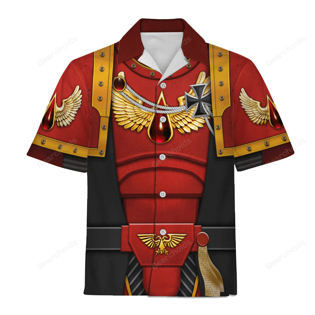Warhammer Blood Angels Black Robe - Costume Cosplay Hoodie Sweatshirt Sweatpants CSWRH150 - Image 10