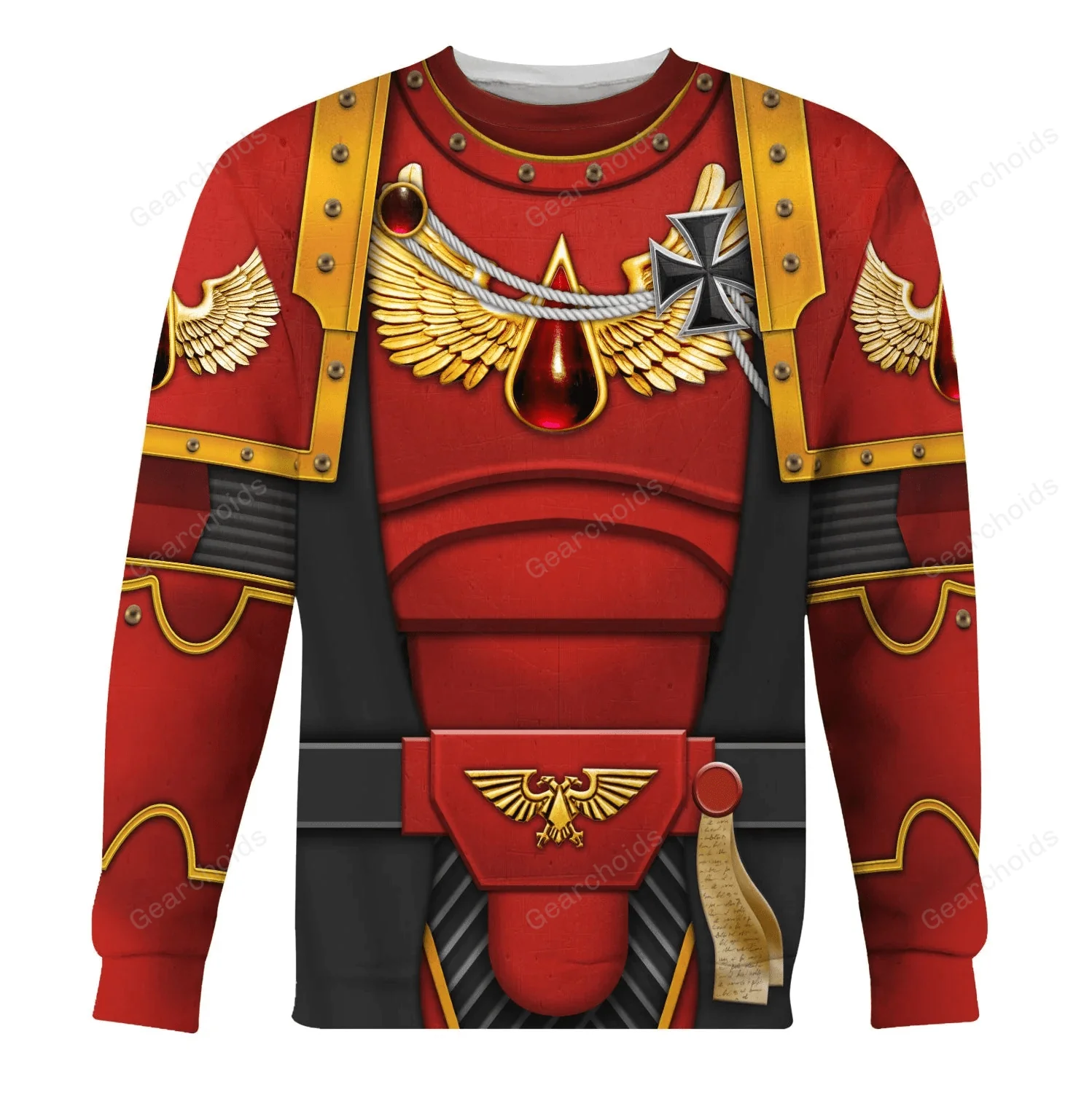 Warhammer Blood Angels Black Robe - Costume Cosplay Hoodie Sweatshirt Sweatpants CSWRH150 - Image 5