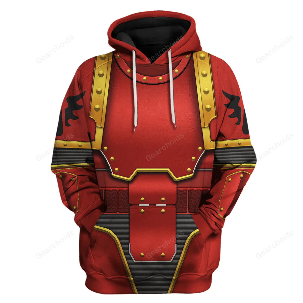 Warhammer Blood Angels In Mark III Power Armor - Costume Cosplay Hoodie Sweatshirt Sweatpants CSWRH174 - Image 2