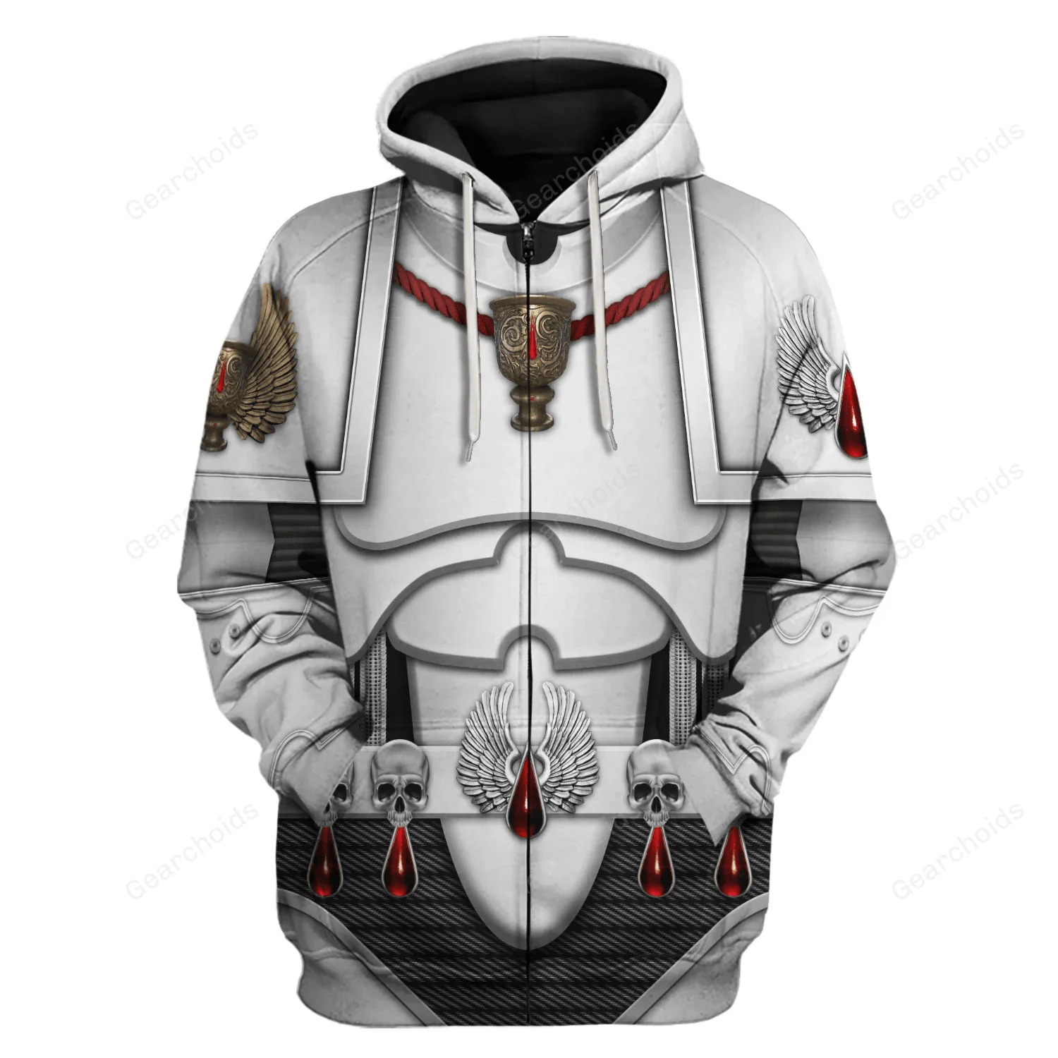 Warhammer Blood Angels Sanguinary Priests - Costume Cosplay Hoodie Sweatshirt Sweatpants - Image 3