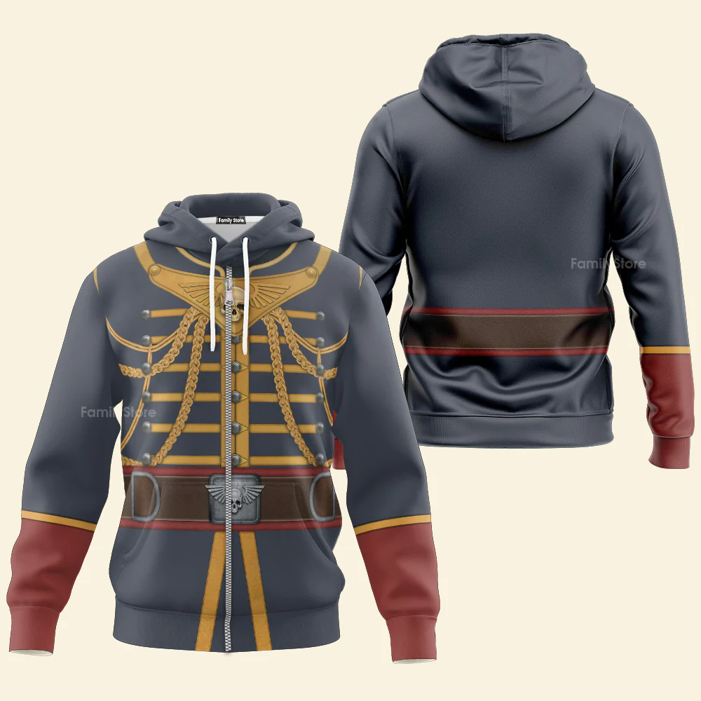 Warhammer Ciaphas Cain - Costume Cosplay Hoodie Sweatshirt Sweatpants - Image 4