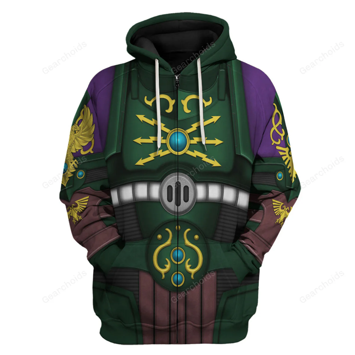 Warhammer Dankanatoi Adeptus Custodes - Costume Cosplay Hoodie Sweatshirt Sweatpants - Image 3
