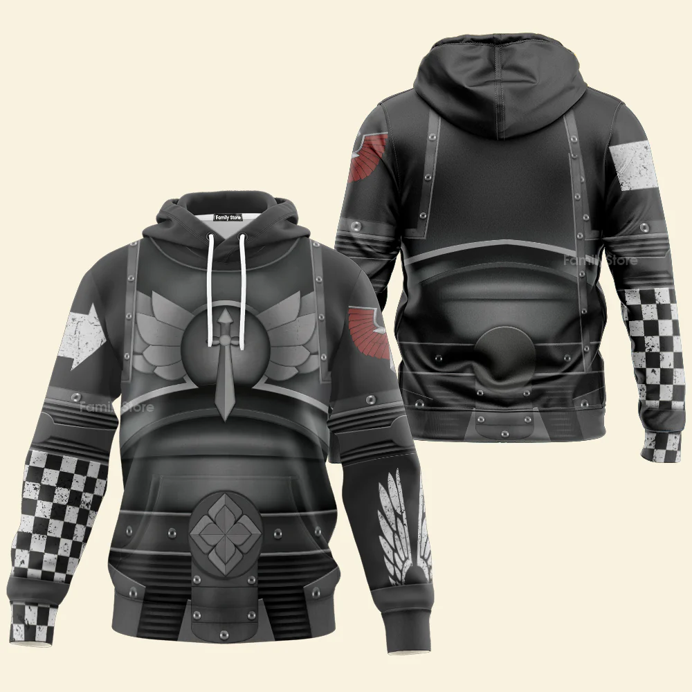 Warhammer Dark Angels Legions - Costume Cosplay Hoodie Sweatshirt Sweatpants CSWRH047 - Image 3
