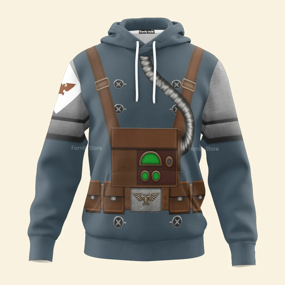Warhammer Death Korps - Costume Cosplay Hoodie Sweatshirt Sweatpants CSWRH008 - Image 2