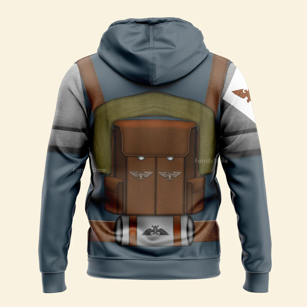 Warhammer Death Korps - Costume Cosplay Hoodie Sweatshirt Sweatpants CSWRH008 - Image 5