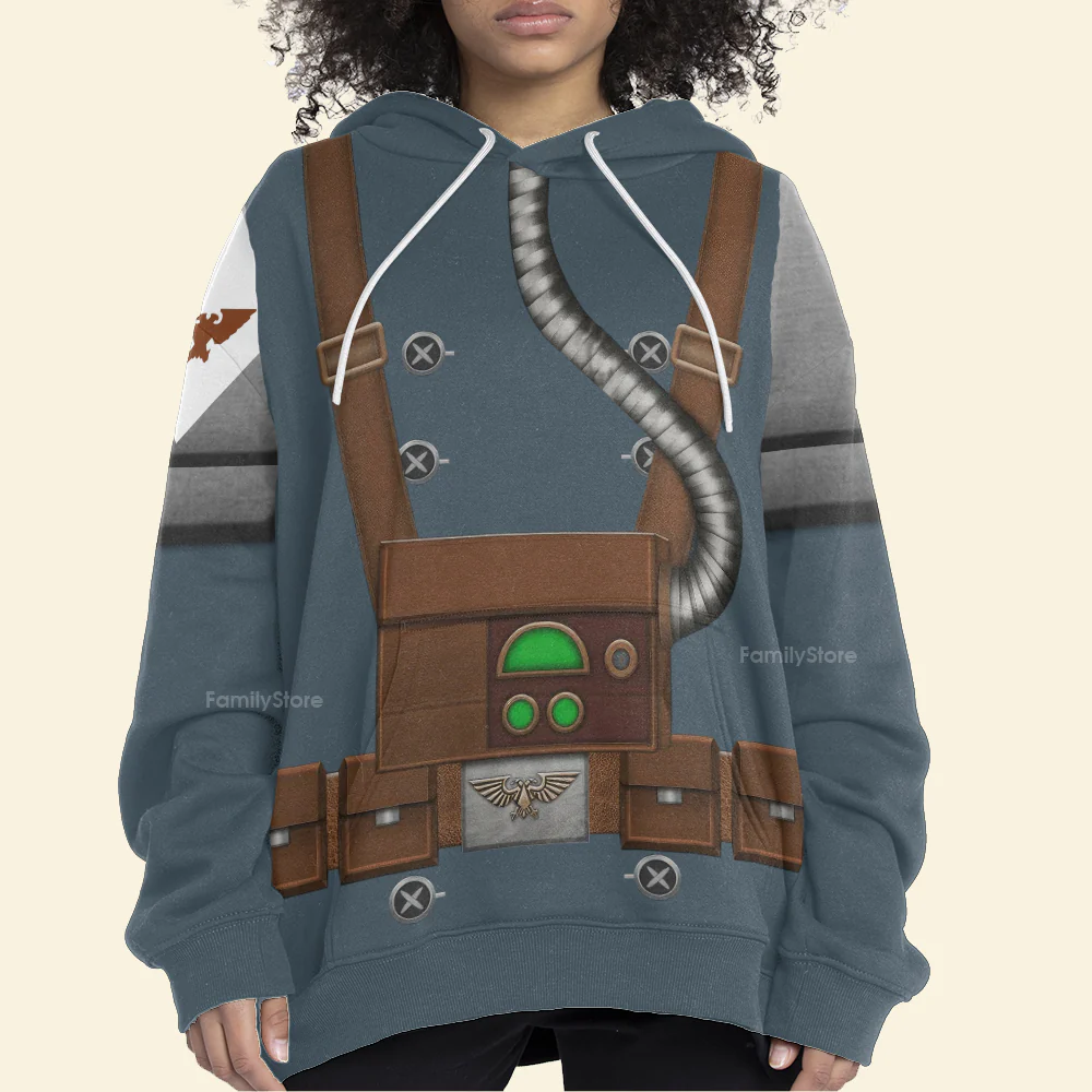 Warhammer Death Korps - Costume Cosplay Hoodie Sweatshirt Sweatpants CSWRH008 - Image 6