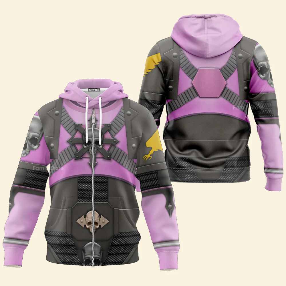 Emperor's Children Chaos Space Marines - Costume Cosplay Hoodie Sweatshirt Sweatpants CSWRH119 - Image 4