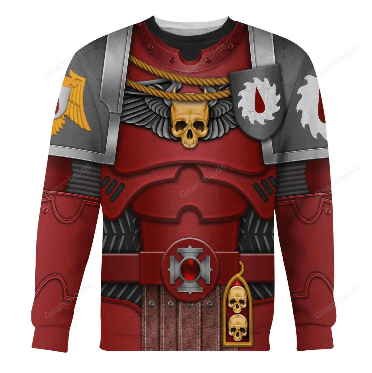 Warhammer Flesh Tears Captain - Costume Cosplay Hoodie Sweatshirt Sweatpants CSWRH166 - Image 5