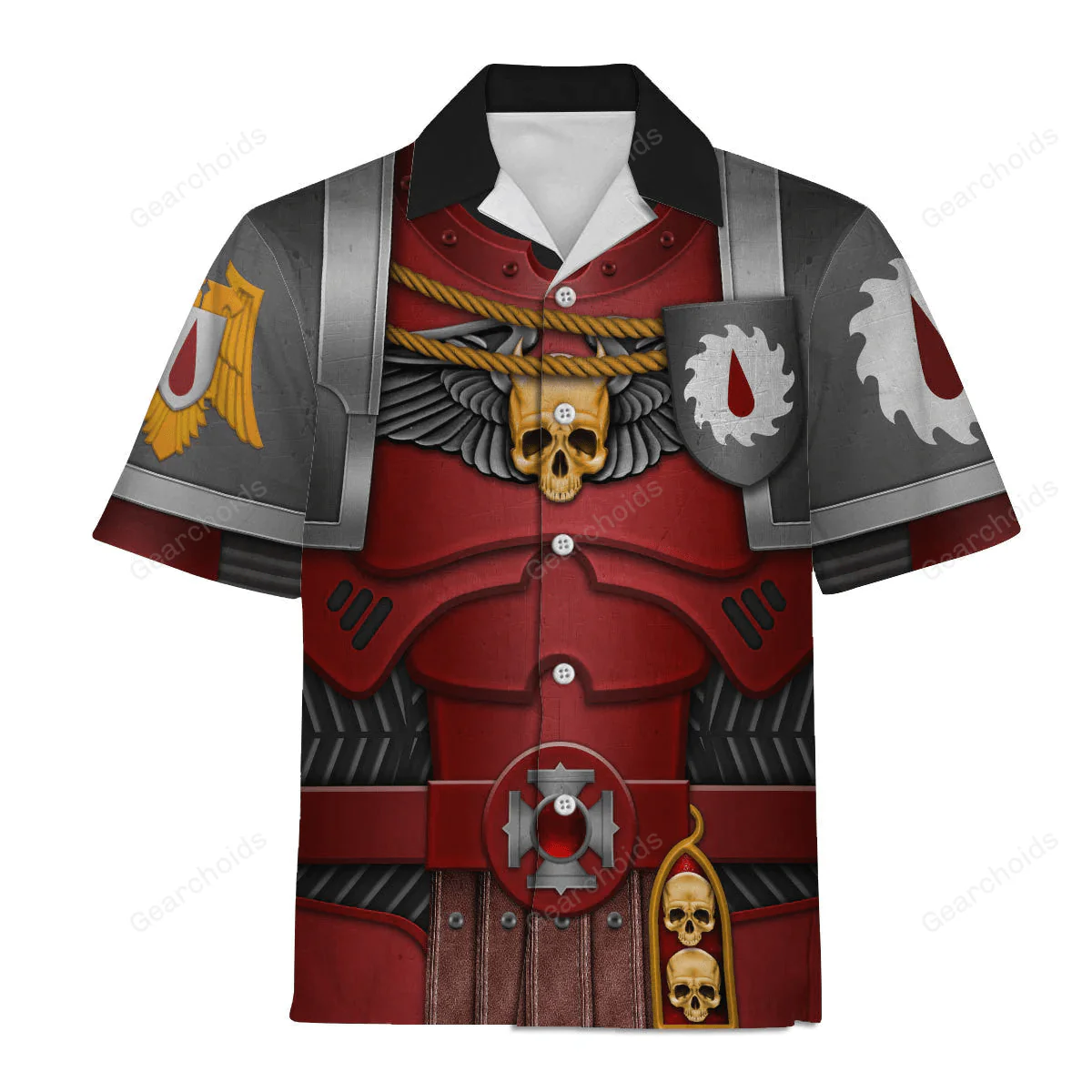 Warhammer Flesh Tears Captain - Costume Cosplay Hoodie Sweatshirt Sweatpants CSWRH166 - Image 9