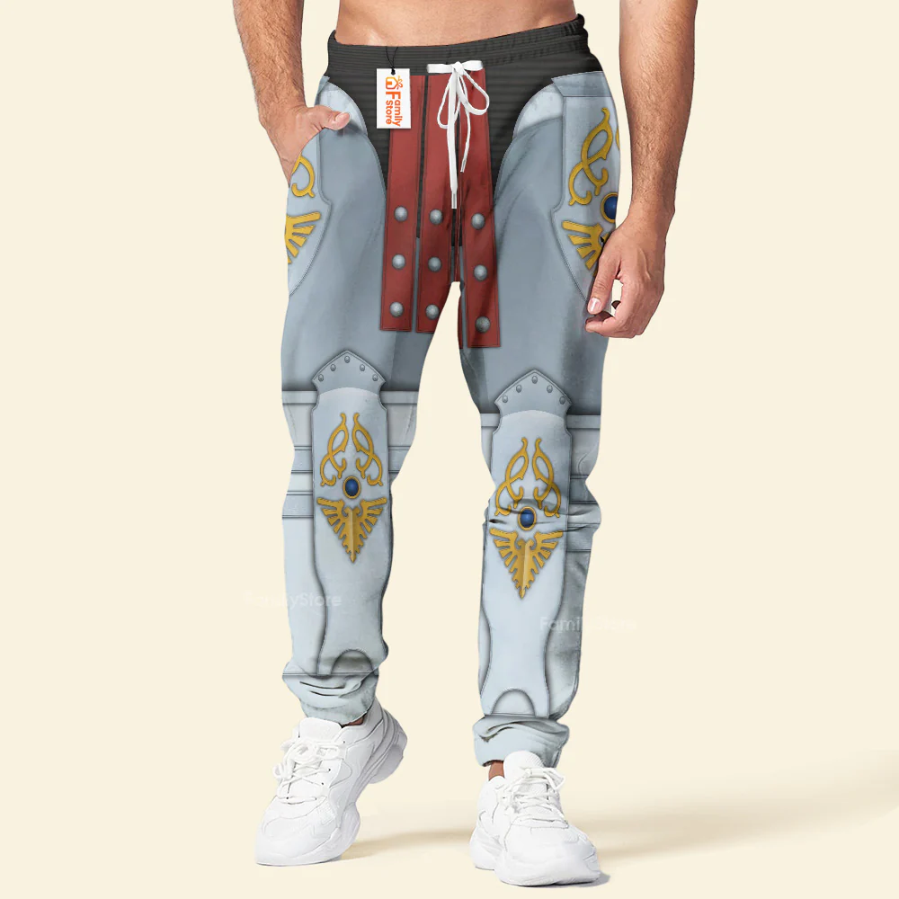 General Trajann Valoris Adeptus Custodes - Costume Cosplay Hoodie Sweatshirt Sweatpants - Image 10