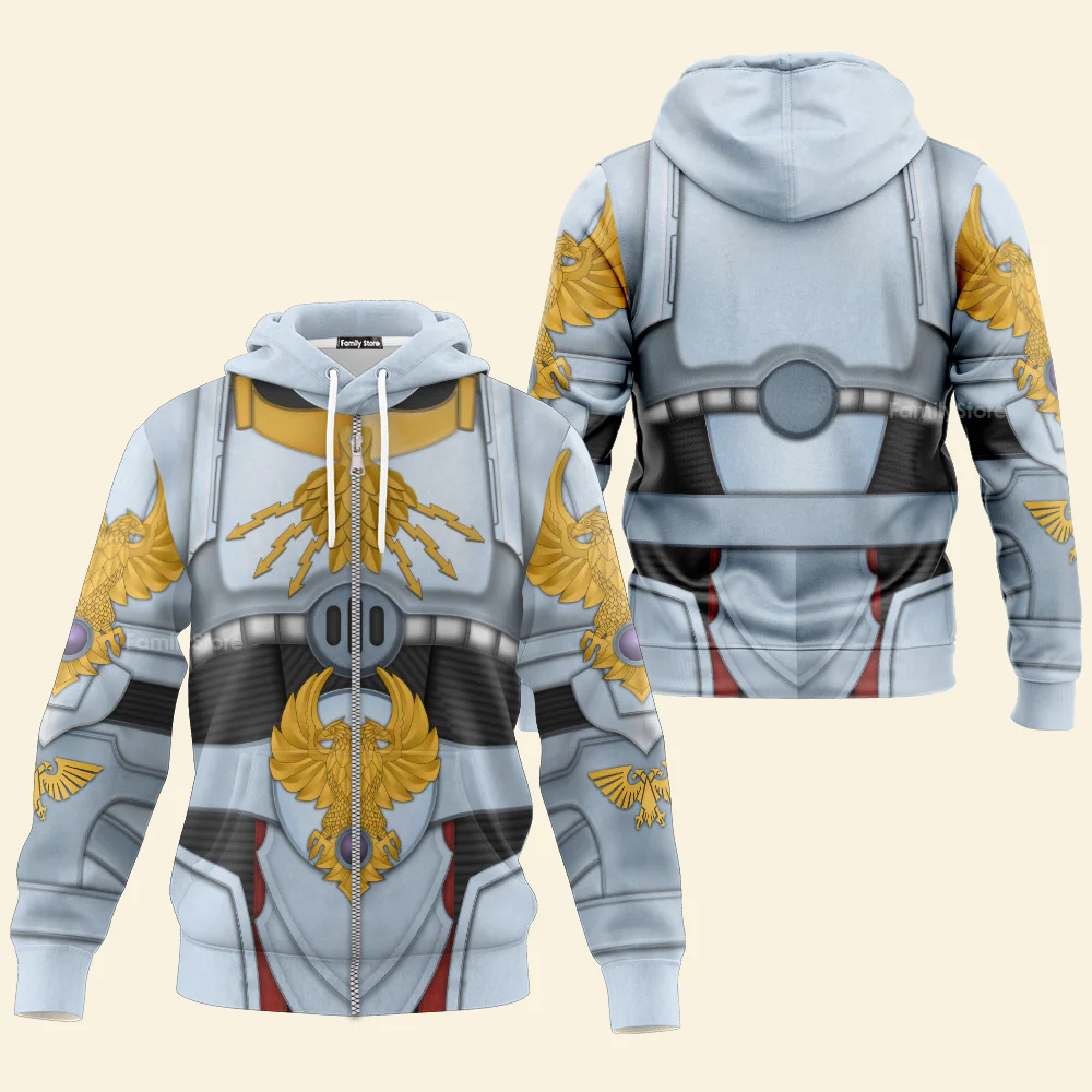General Trajann Valoris Adeptus Custodes - Costume Cosplay Hoodie Sweatshirt Sweatpants - Image 3