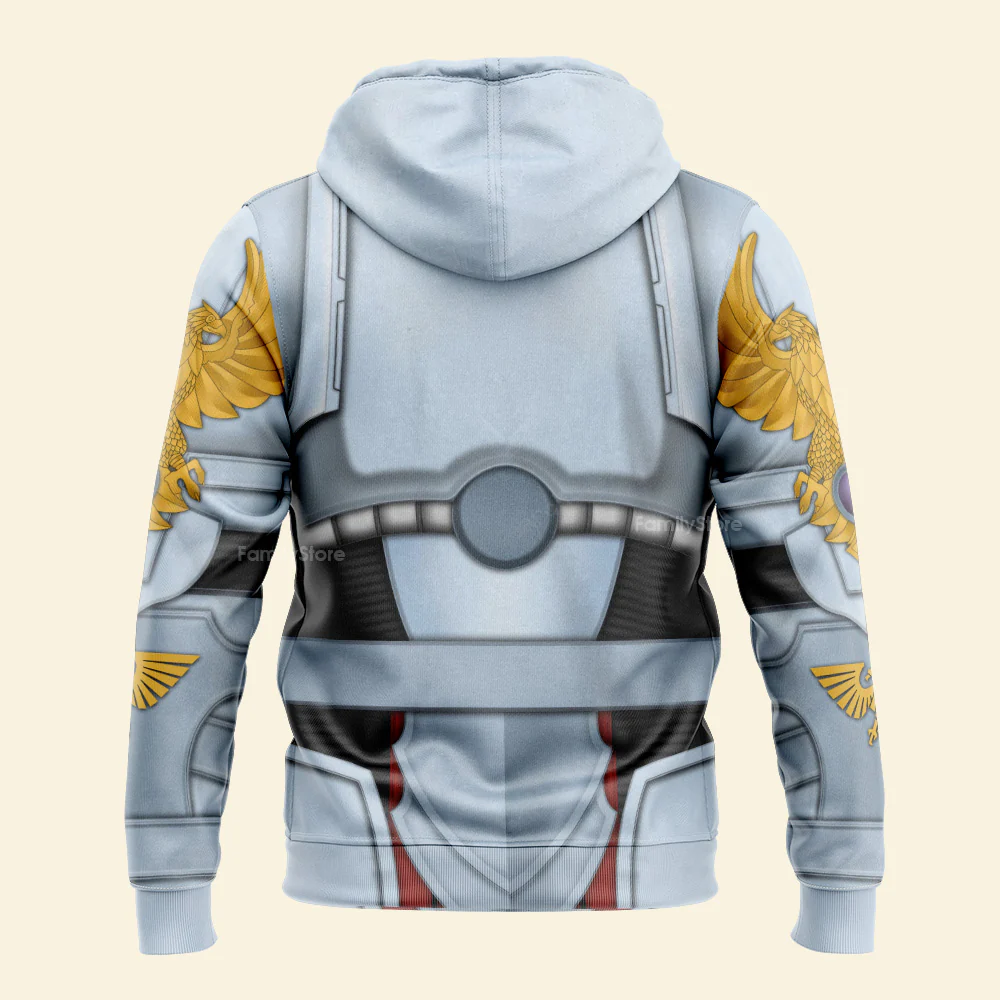 General Trajann Valoris Adeptus Custodes - Costume Cosplay Hoodie Sweatshirt Sweatpants - Image 5