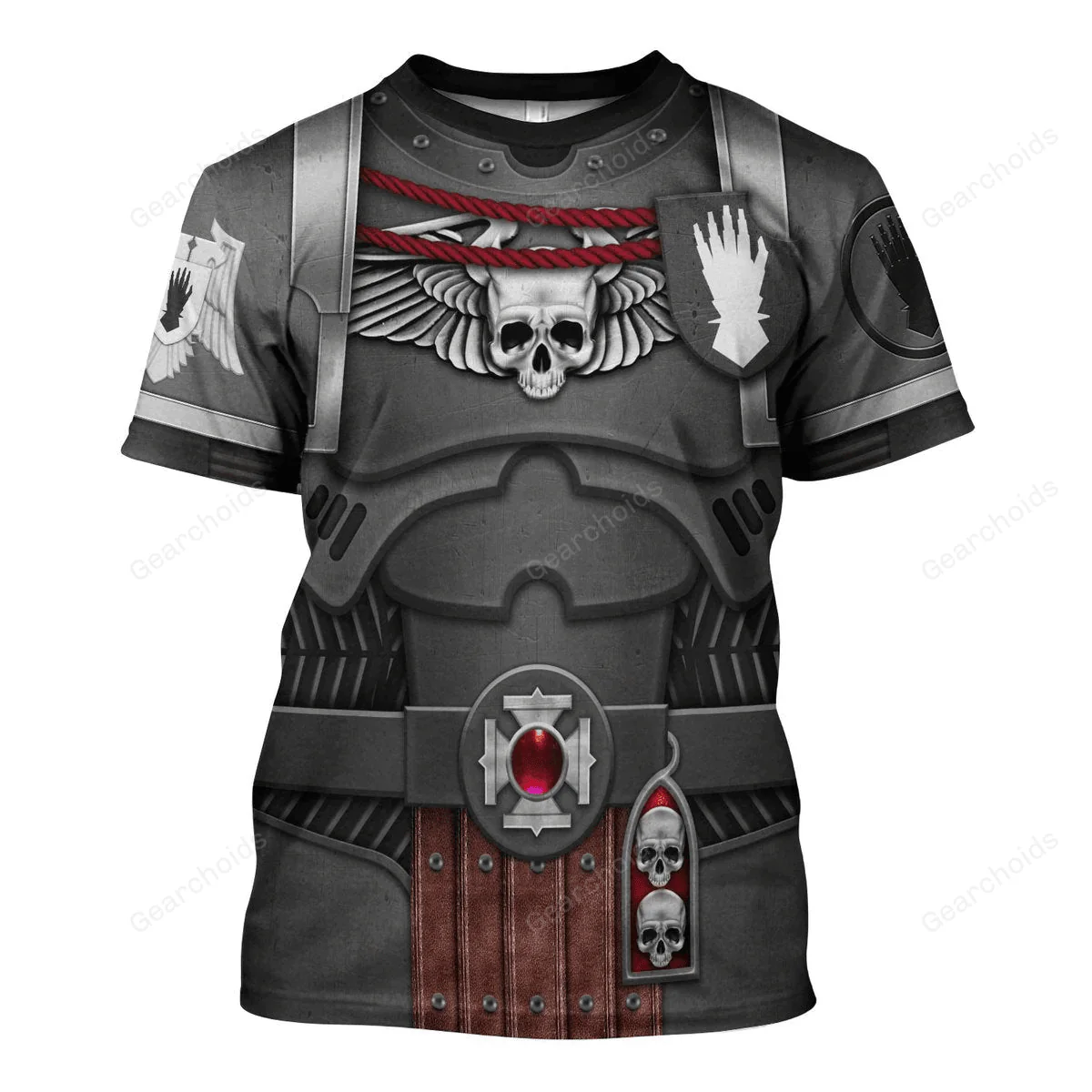 Warhammer Iron Hands Captain - Costume Cosplay Hoodie Sweatshirt Sweatpants CSWRH143 - Image 11