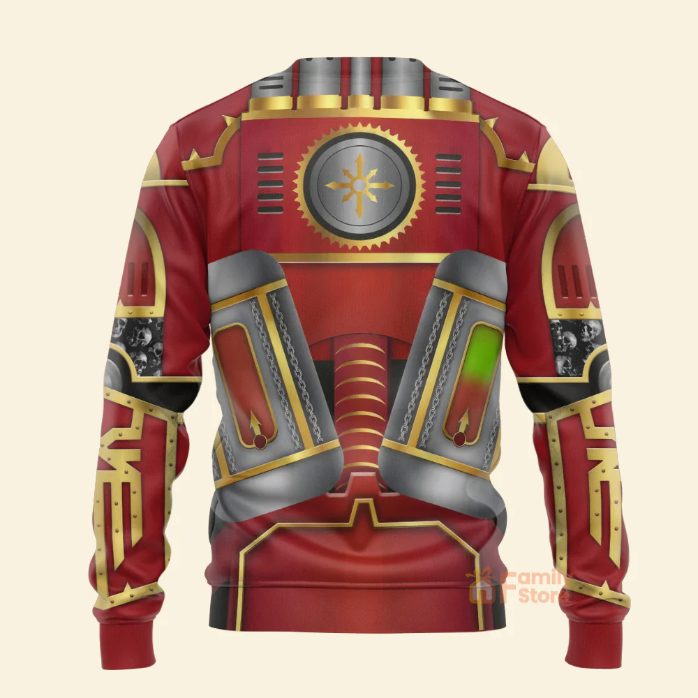 Warhammer Khorne Lord Of Skulls - Costume Cosplay Hoodie Sweatshirt Sweatpants CSWRH049 - Image 5