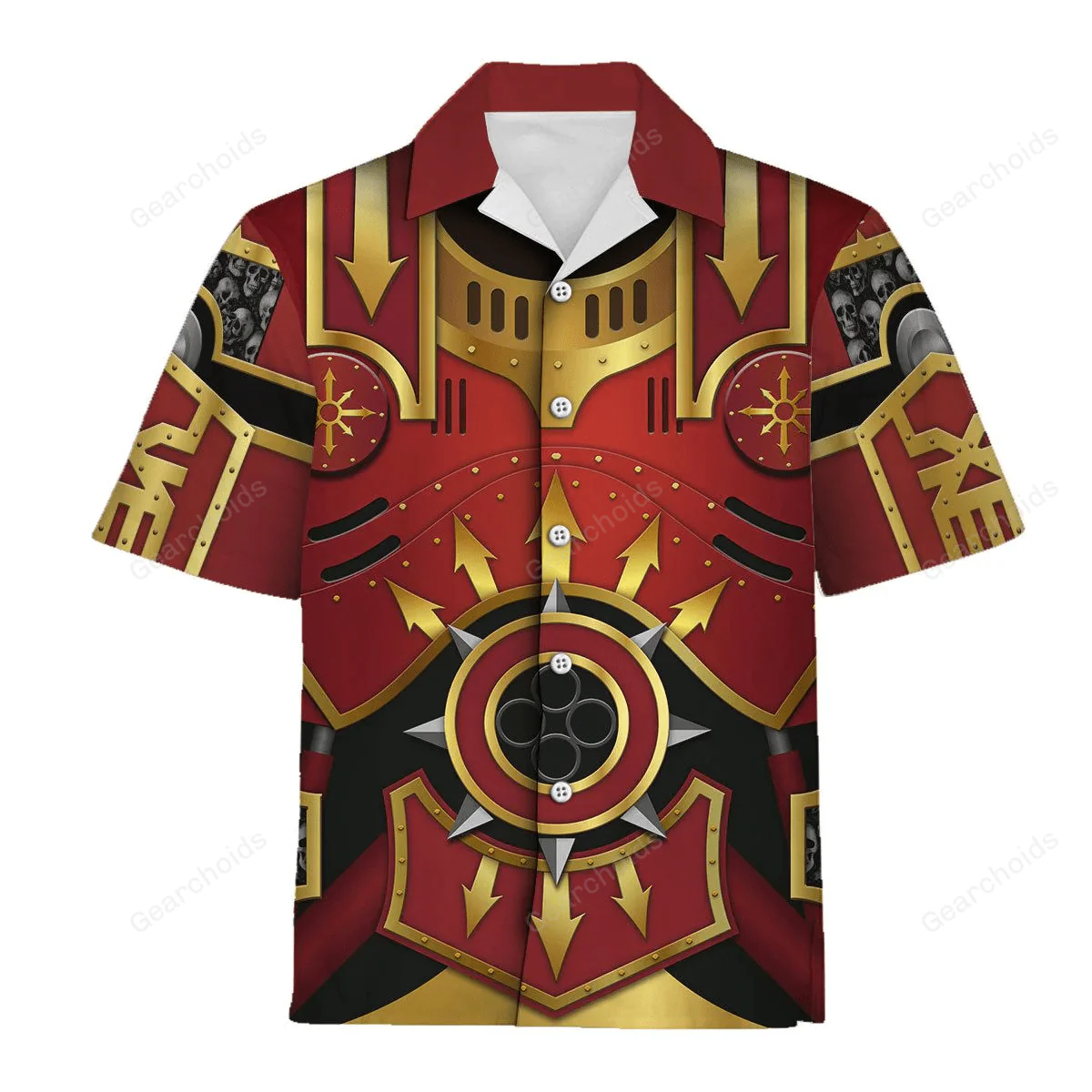 Warhammer Khorne Lord Of Skulls - Costume Cosplay Hoodie Sweatshirt Sweatpants CSWRH049 - Image 8