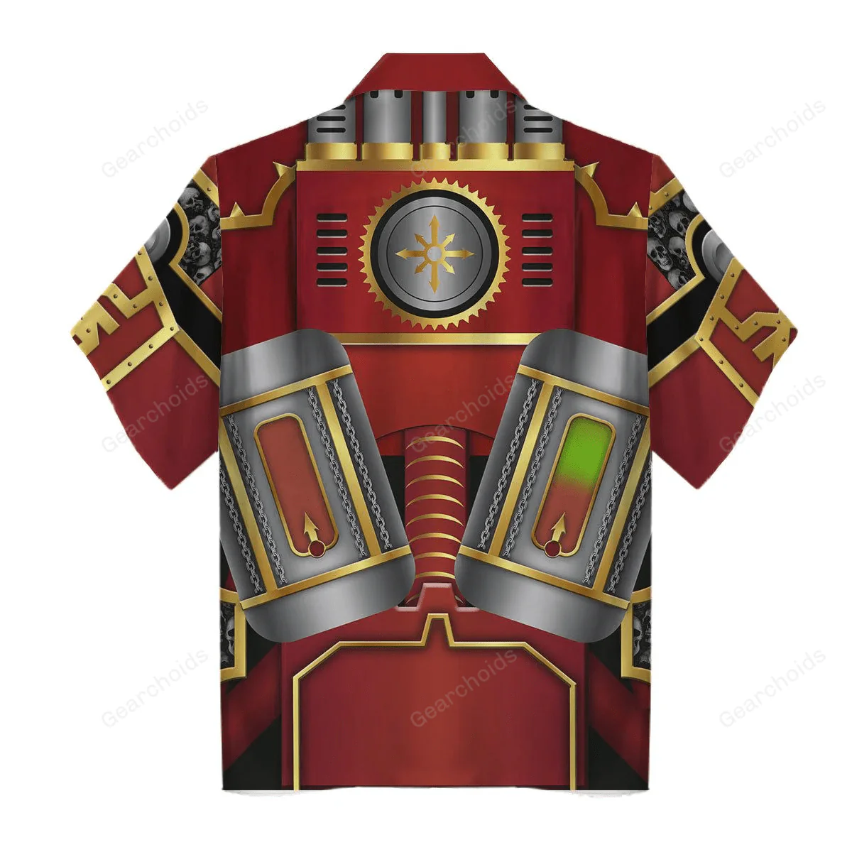 Warhammer Khorne Lord Of Skulls - Costume Cosplay Hoodie Sweatshirt Sweatpants CSWRH049 - Image 9