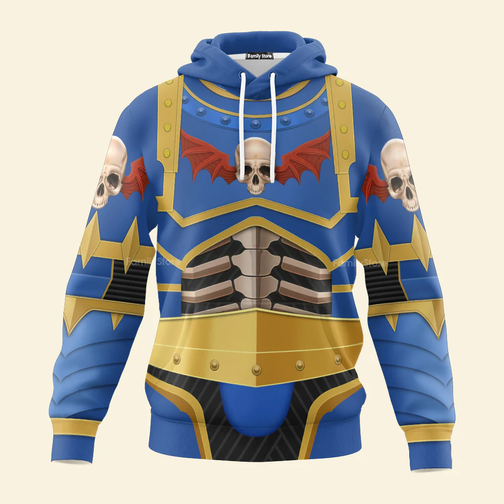 Warhammer Konrad Curze - Costume Cosplay Hoodie Sweatshirt Sweatpants - Image 2