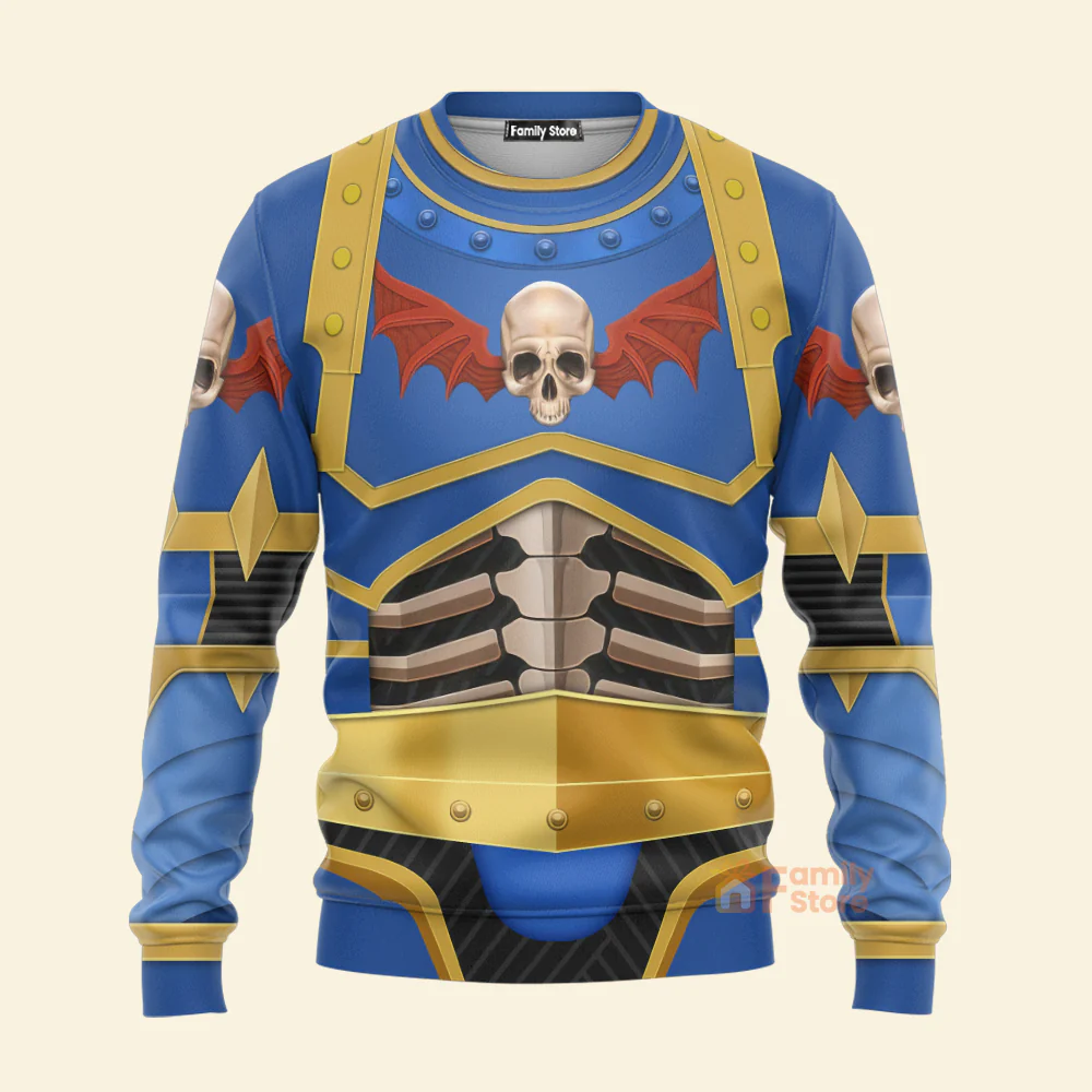 Warhammer Konrad Curze - Costume Cosplay Hoodie Sweatshirt Sweatpants - Image 8