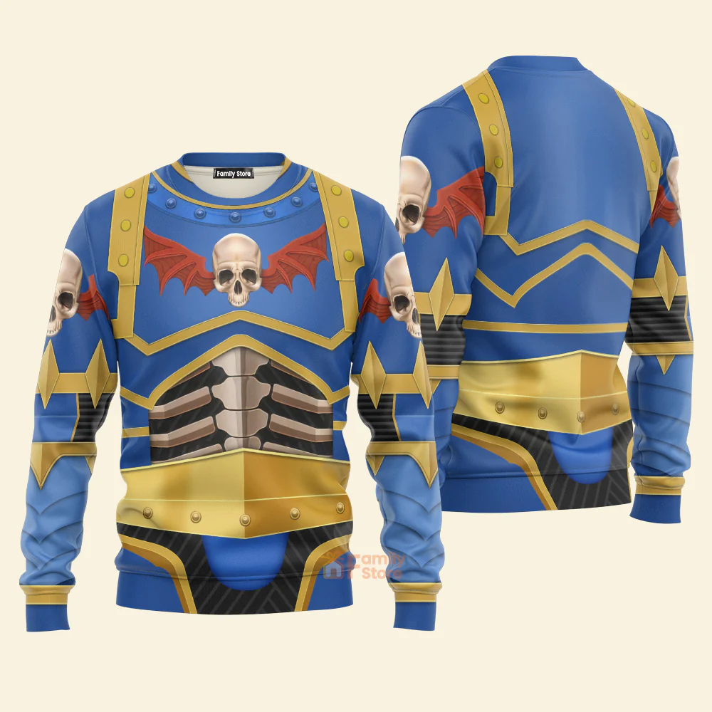 Warhammer Konrad Curze - Costume Cosplay Hoodie Sweatshirt Sweatpants - Image 9