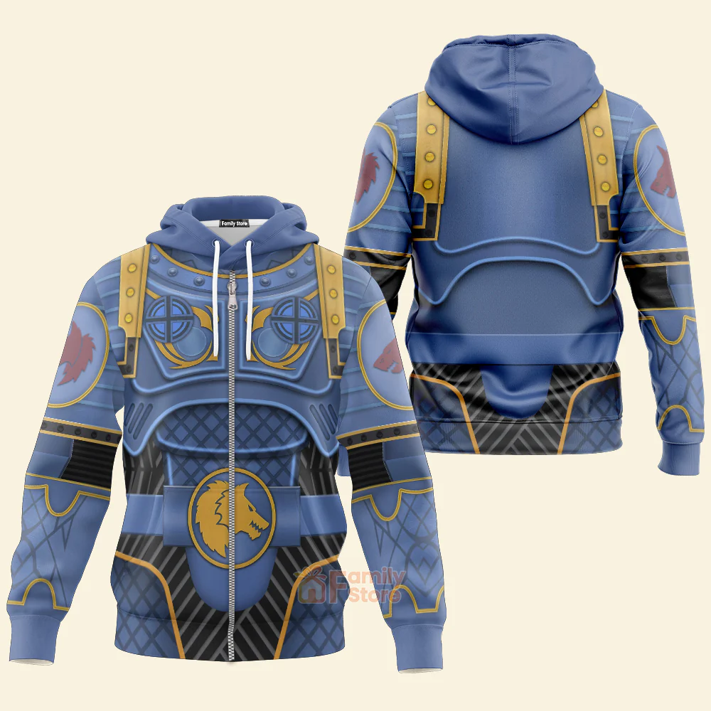 Warhammer Leman Russ - Costume Cosplay Hoodie Sweatshirt Sweatpants - Image 4