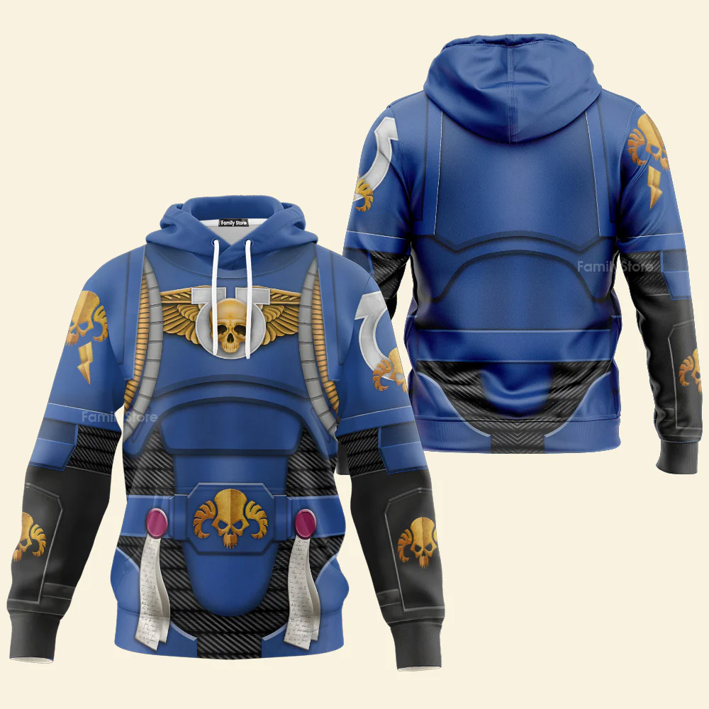 Warhammer Librarian Tigurius - Costume Cosplay Hoodie Sweatshirt Sweatpants - Image 3