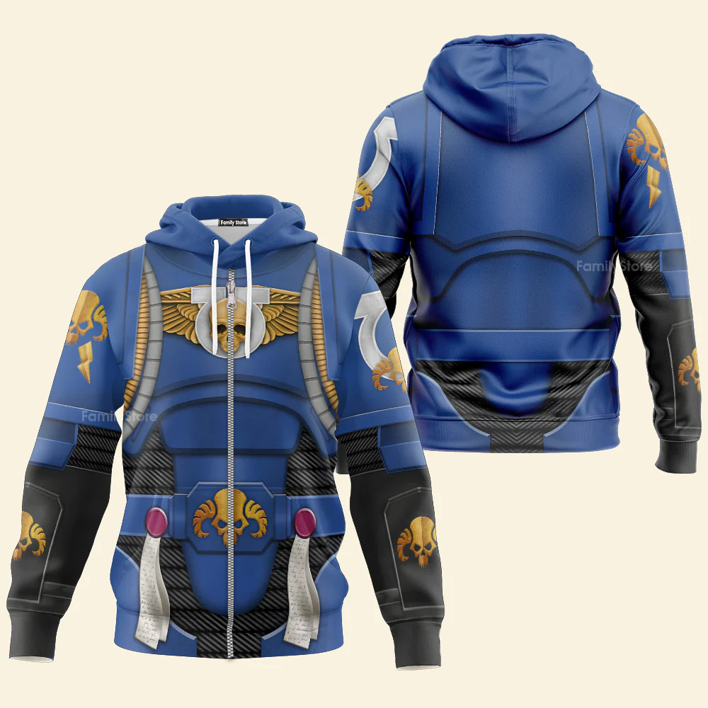 Warhammer Librarian Tigurius - Costume Cosplay Hoodie Sweatshirt Sweatpants - Image 4