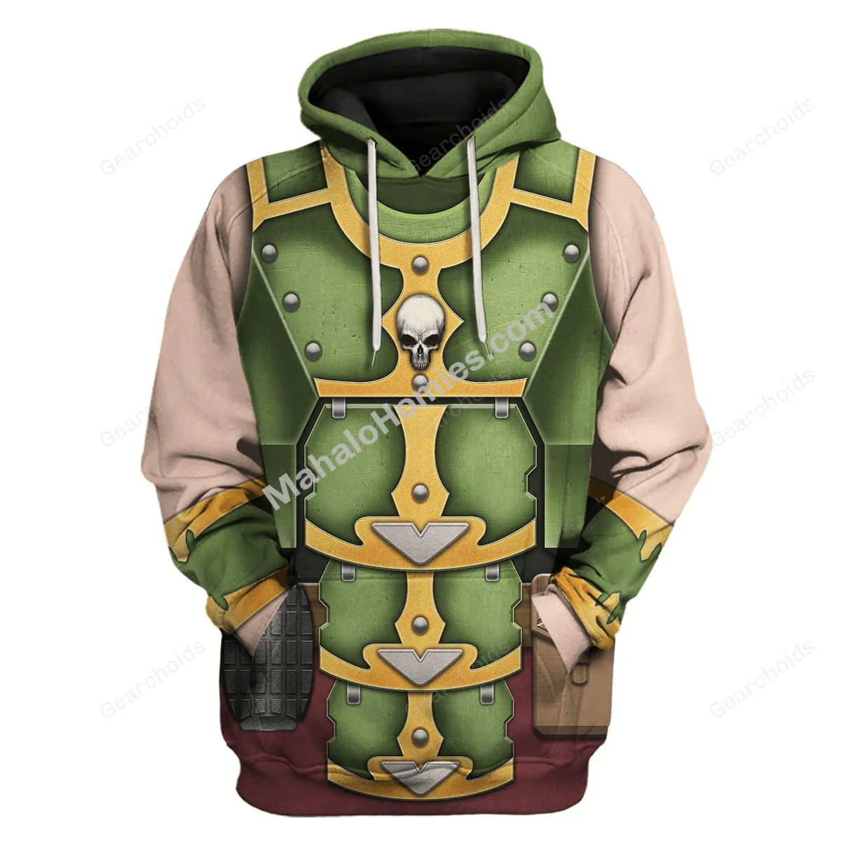 Warhammer Nork Deddog - Costume Cosplay Hoodie Sweatshirt Sweatpants CSWRH057 - Image 2
