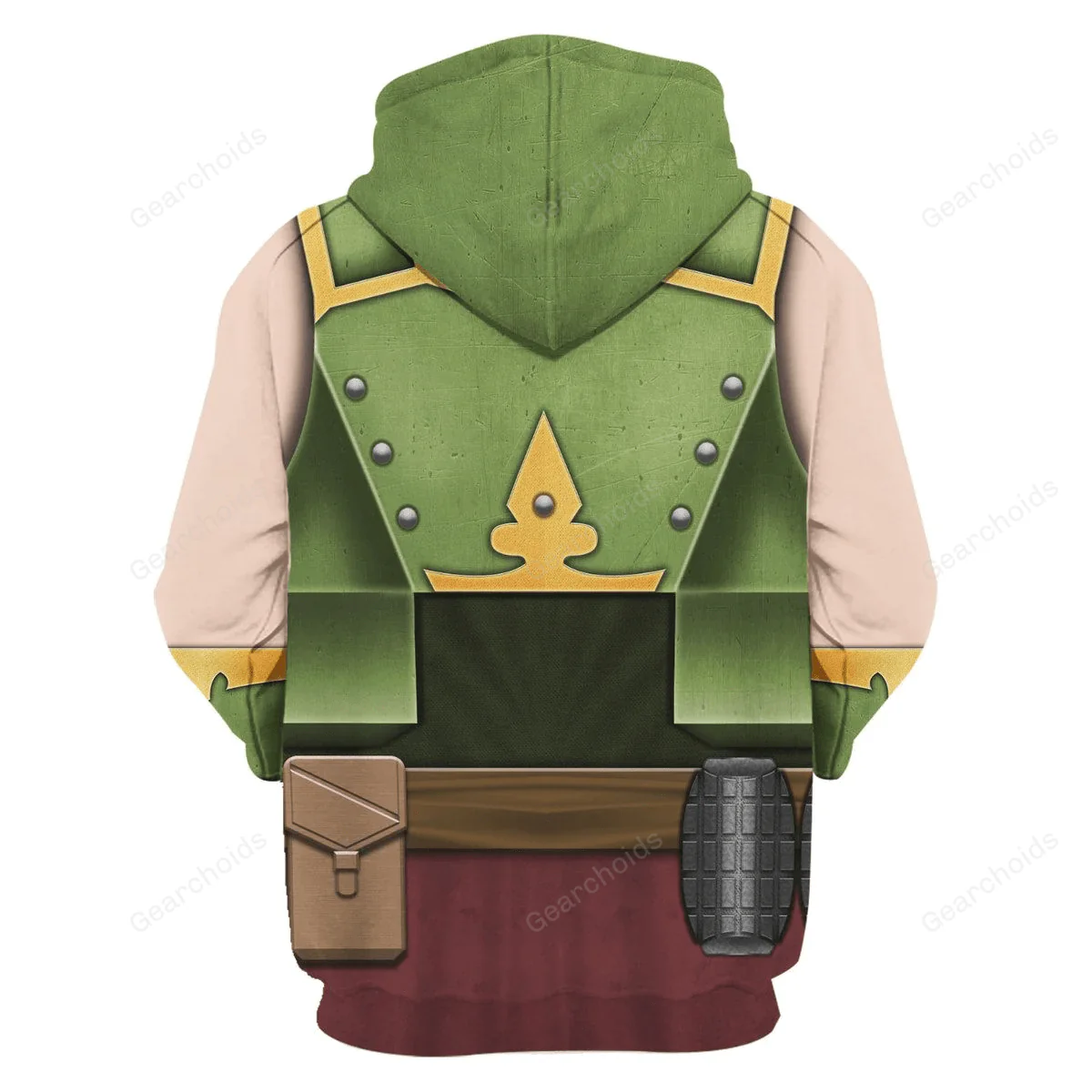 Warhammer Nork Deddog - Costume Cosplay Hoodie Sweatshirt Sweatpants CSWRH057 - Image 4