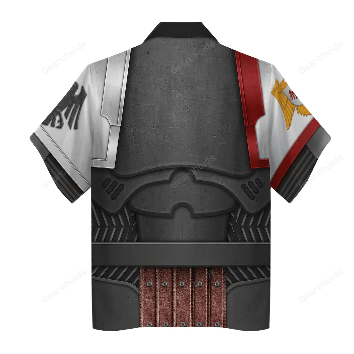 Warhammer Raven Guard Captain - Costume Cosplay Hawaiian Shirt CSWRH172 - Image 2