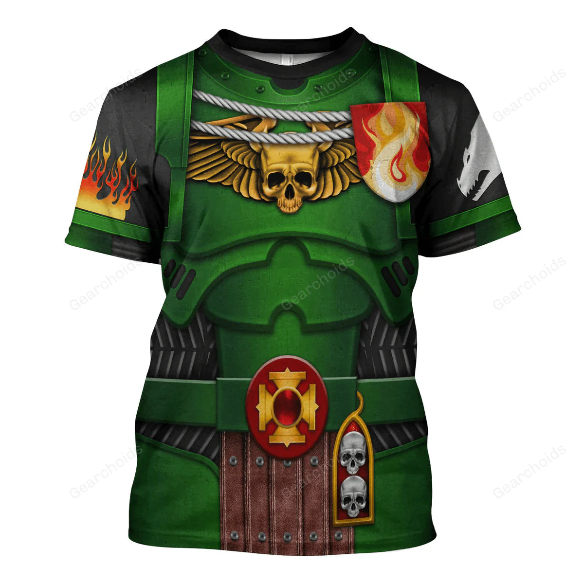 Warhammer Salamanders Captains - Costume Cosplay Hoodie Sweatshirt Sweatpants CSWRH160 - Image 11