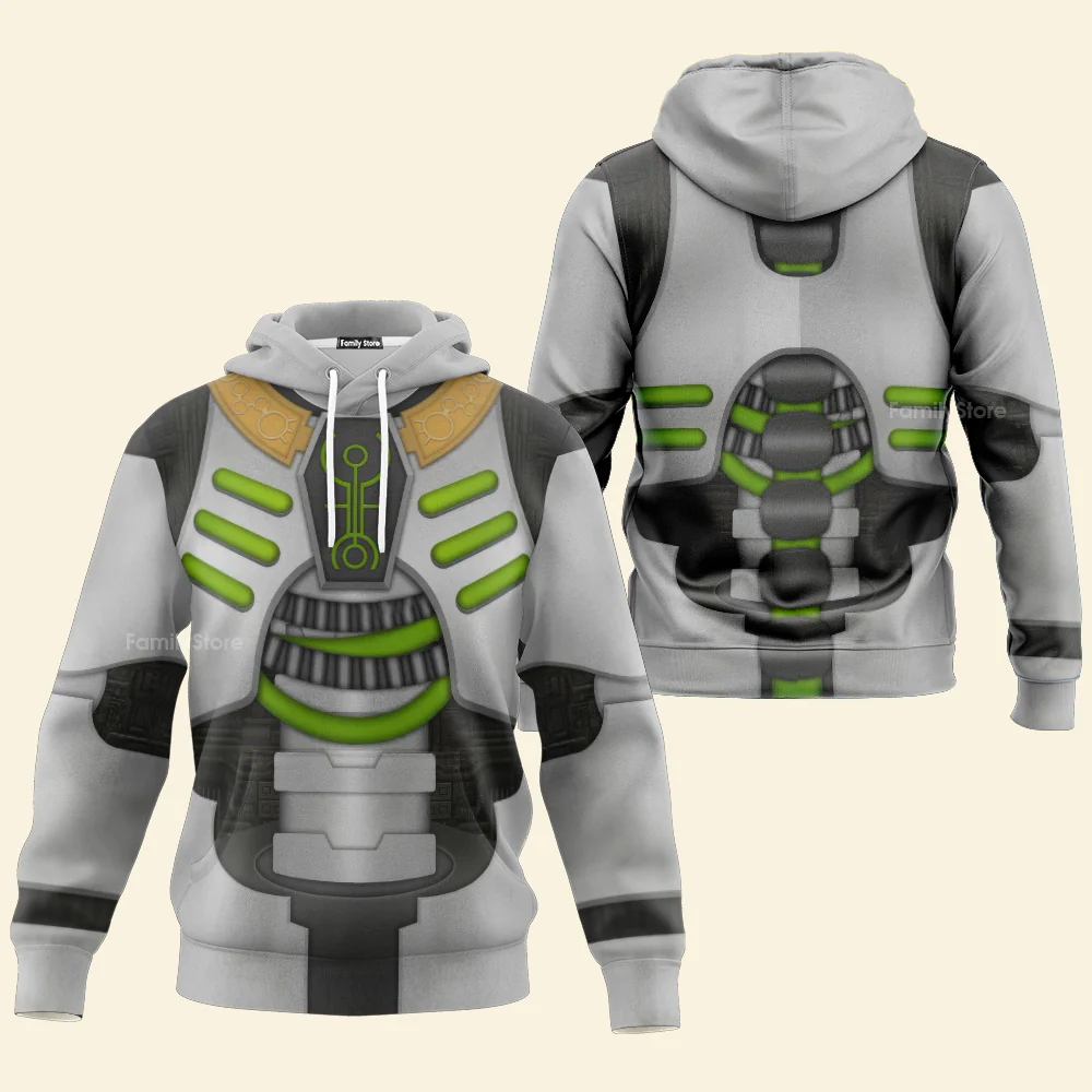 Warhammer Sautekh Dynasty - Costume Cosplay Hoodie Sweatshirt Sweatpants CSWRH165 - Image 3