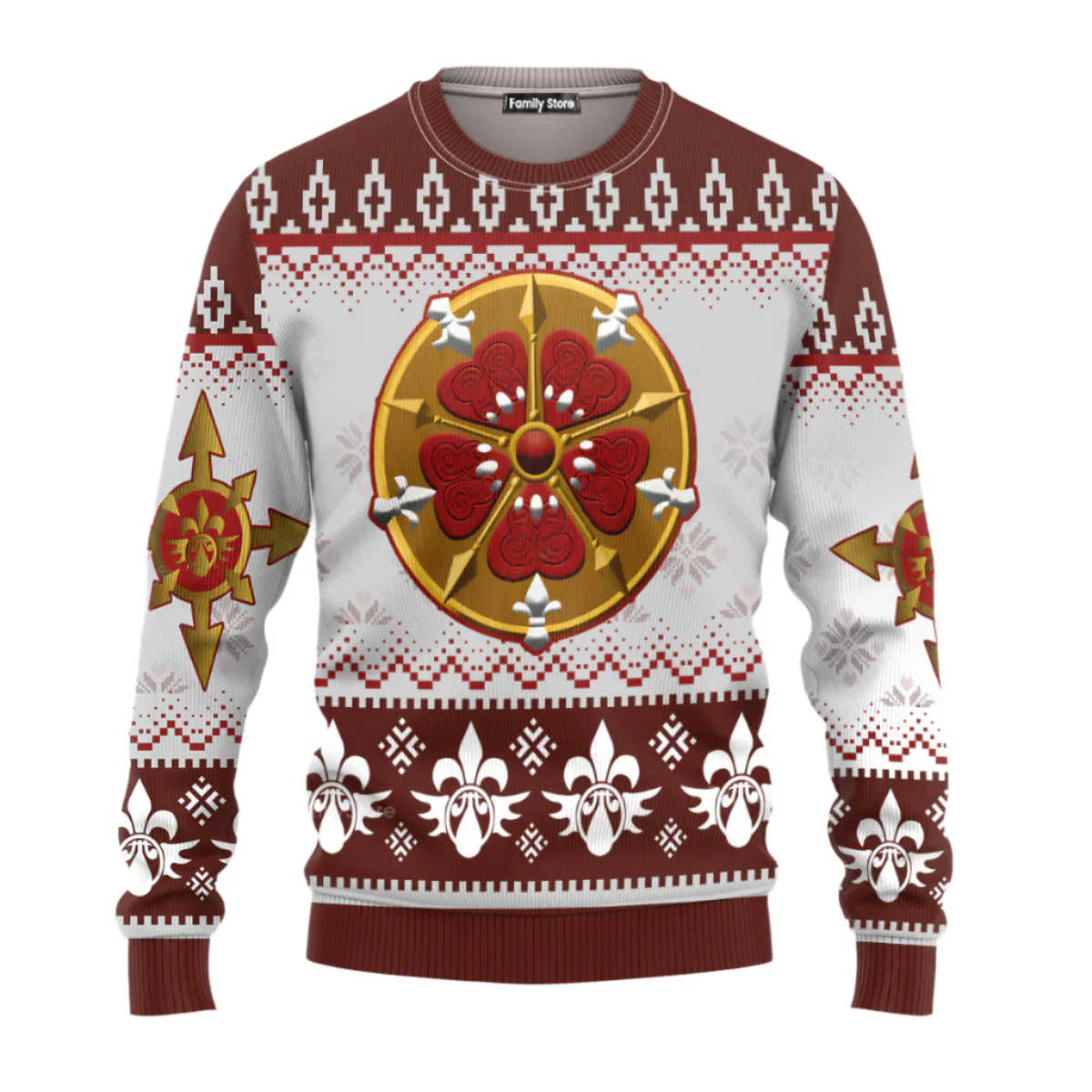 Warhammer Sisters Of Battle Iconic - Ugly Christmas Sweater