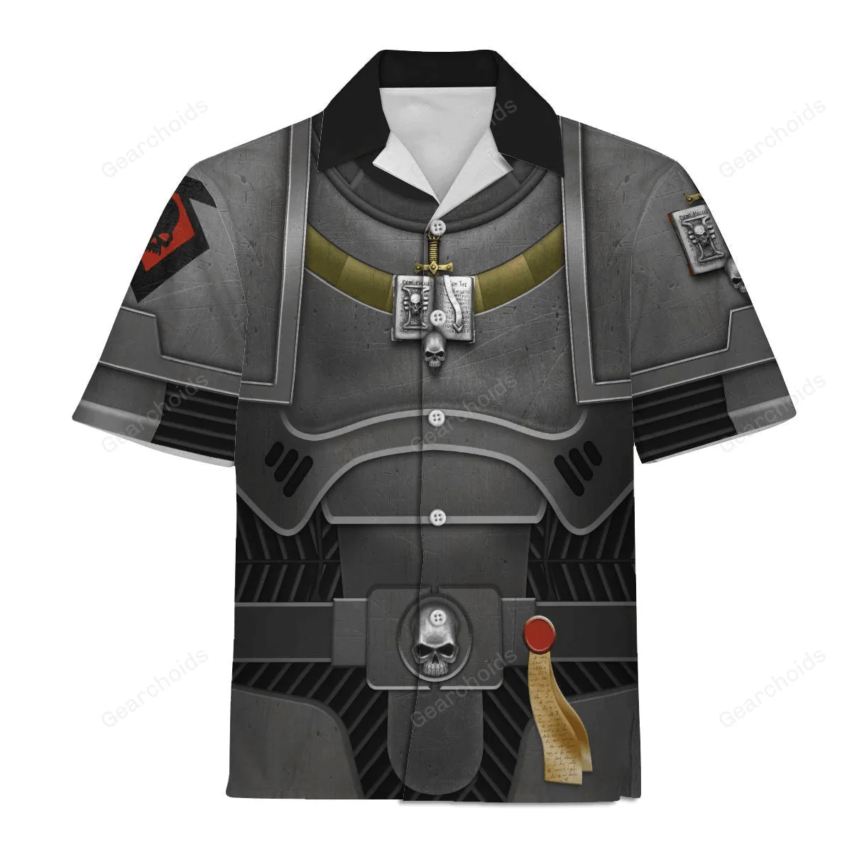 Warhammer Space Marines Grey Knights - Costume Cosplay Hawaiian Shirt CSWRH039