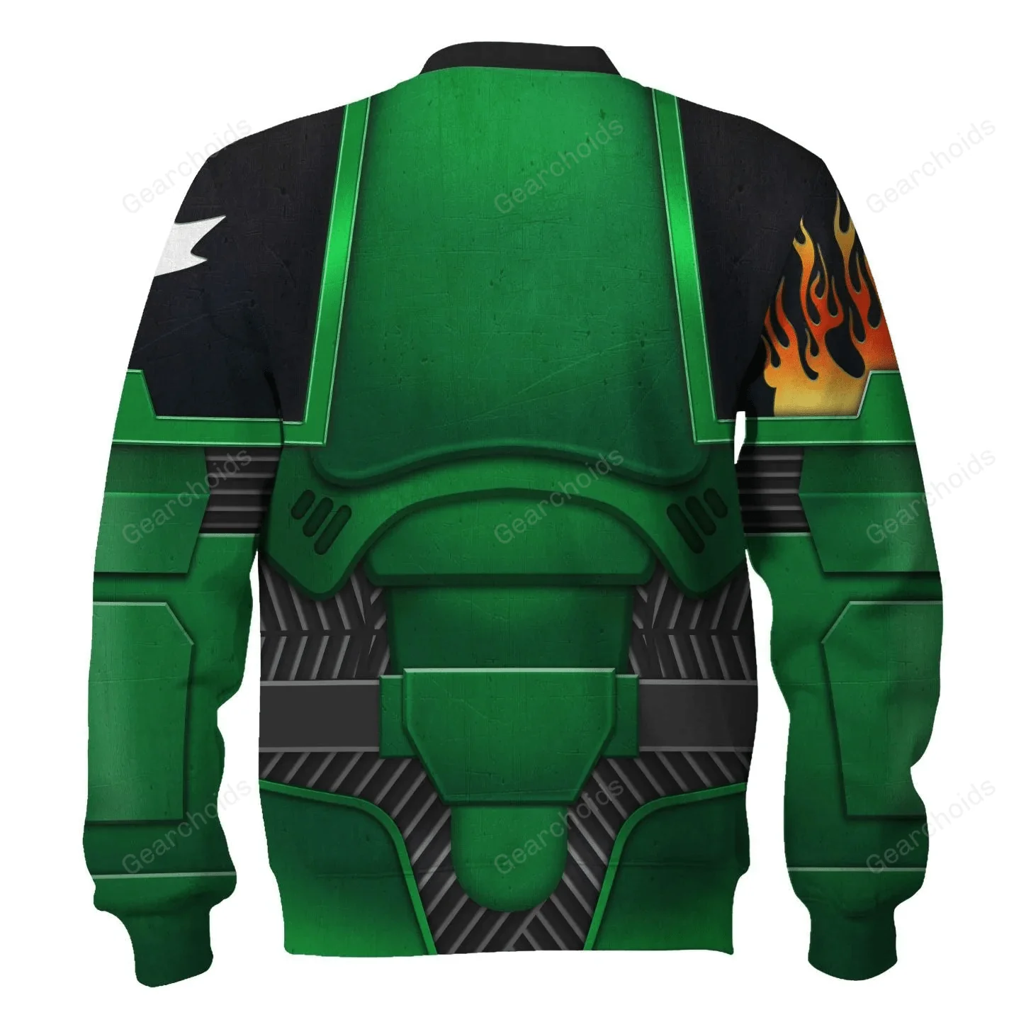 Warhammer Space Marines Salamanders - Costume Cosplay Hoodie Sweatshirt Sweatpants CSWRH006 - Image 6