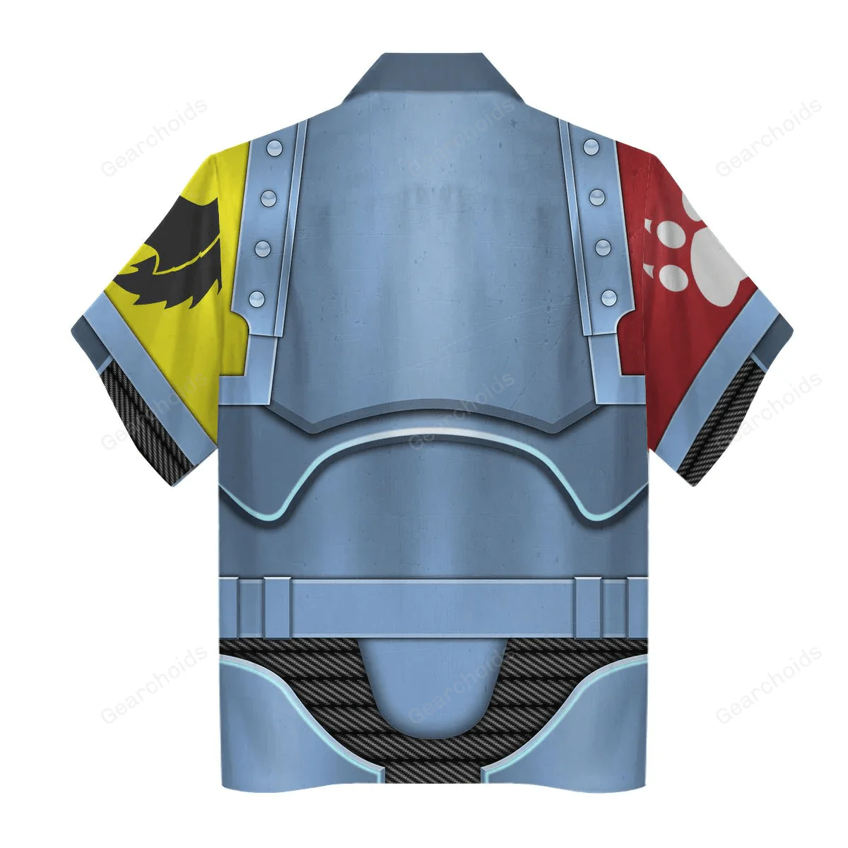 Warhammer Space Wolves Captain - Costume Cosplay Hawaiian Shirt CSWRH163 - Image 2