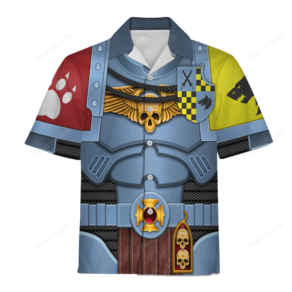 Warhammer Space Wolves Captain - Costume Cosplay Hoodie Sweatshirt Sweatpants CSWRH163 - Image 10
