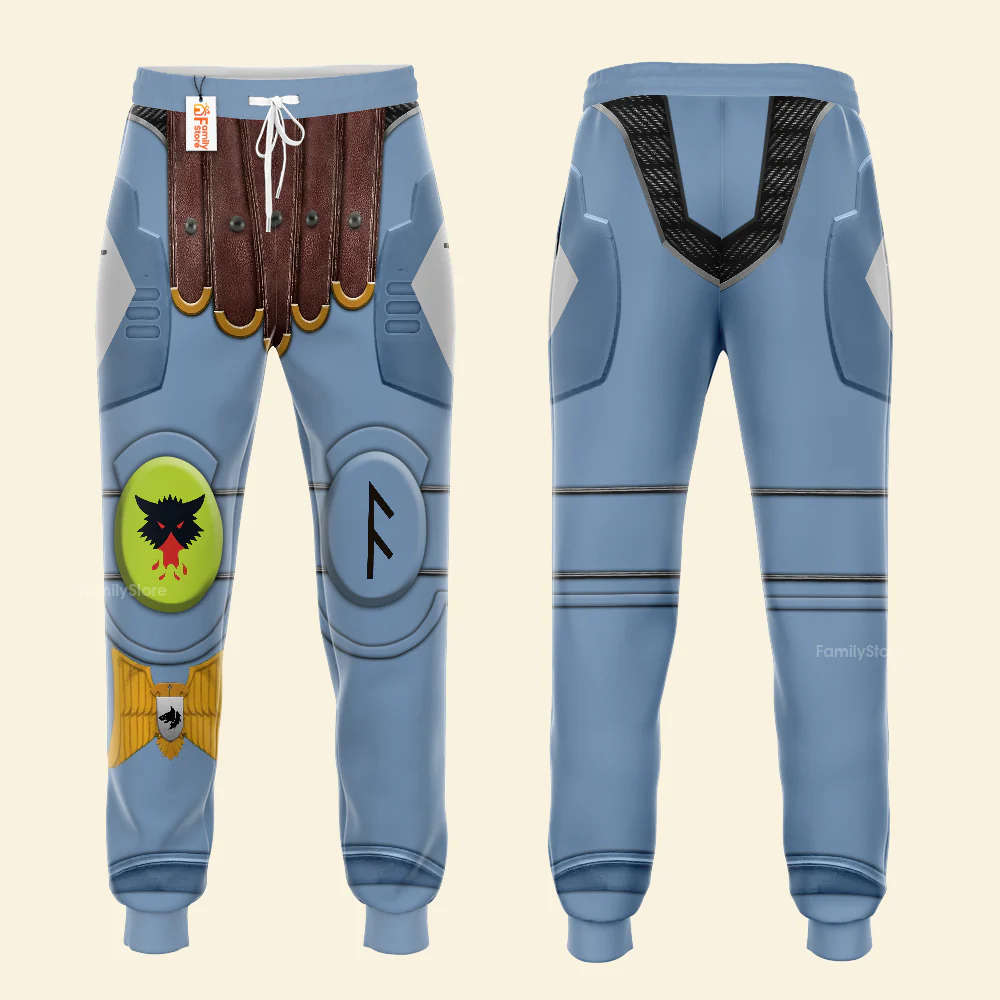 Warhammer Space Wolves Captain - Costume Cosplay Hoodie Sweatshirt Sweatpants CSWRH163 - Image 14