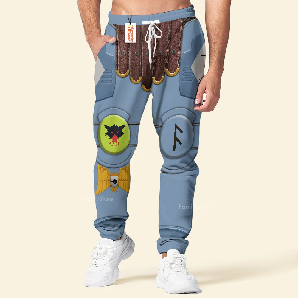 Warhammer Space Wolves Captain - Costume Cosplay Hoodie Sweatshirt Sweatpants CSWRH163 - Image 15