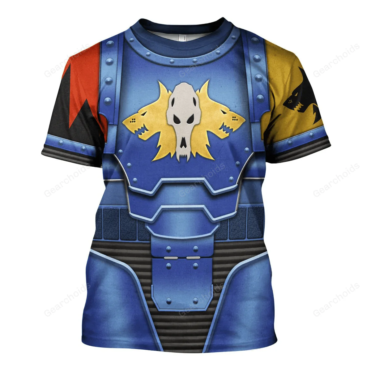 Warhammer Space Wolves In Mark III Power Armor - Costume Cosplay T-shirt CSWRH169