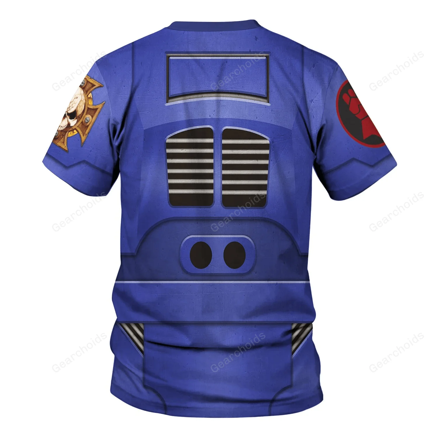 Warhammer Terminator Armor Crimson Fists - Costume Cosplay T-shirt CSWRH139 - Image 2