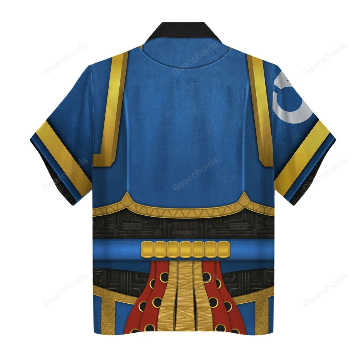 Warhammer Terminator Armour Grimnar - Costume Cosplay Hawaiian Shirt CSWRH036 - Image 2