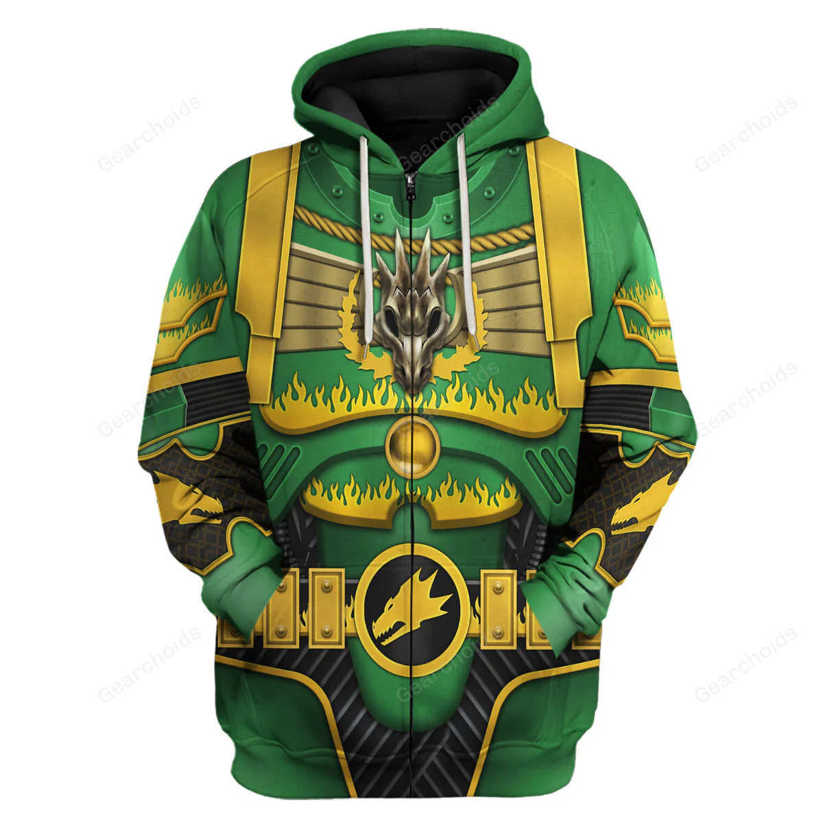 Warhammer Vulkan - Costume Cosplay Hoodie Sweatshirt Sweatpants - Image 3