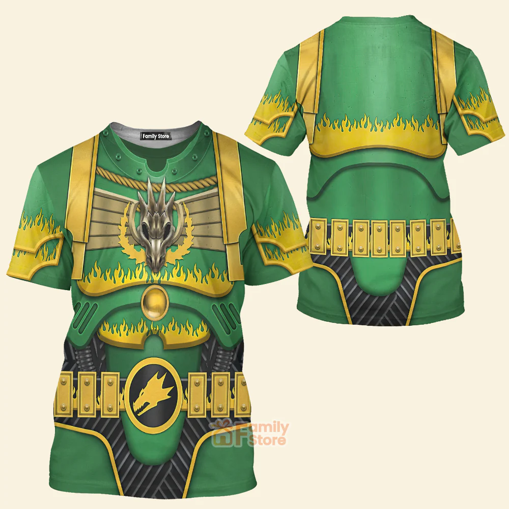 Warhammer Vulkan - Costume Cosplay T-shirt - Image 2