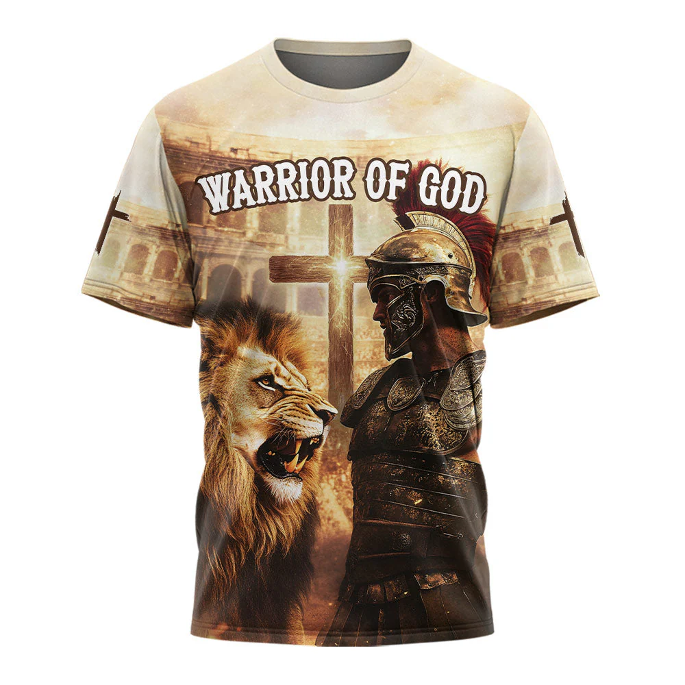 Warrior Of God 3D TShirt