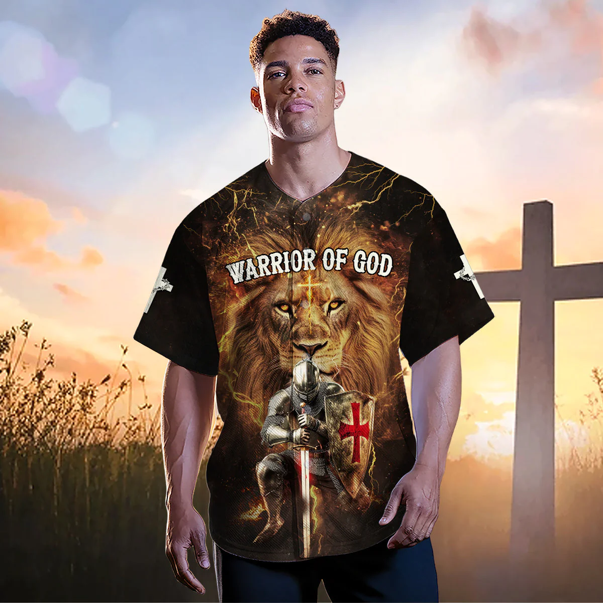 Warrior Of God Divine Crusader Baseball Jersey Bundle - Image 10