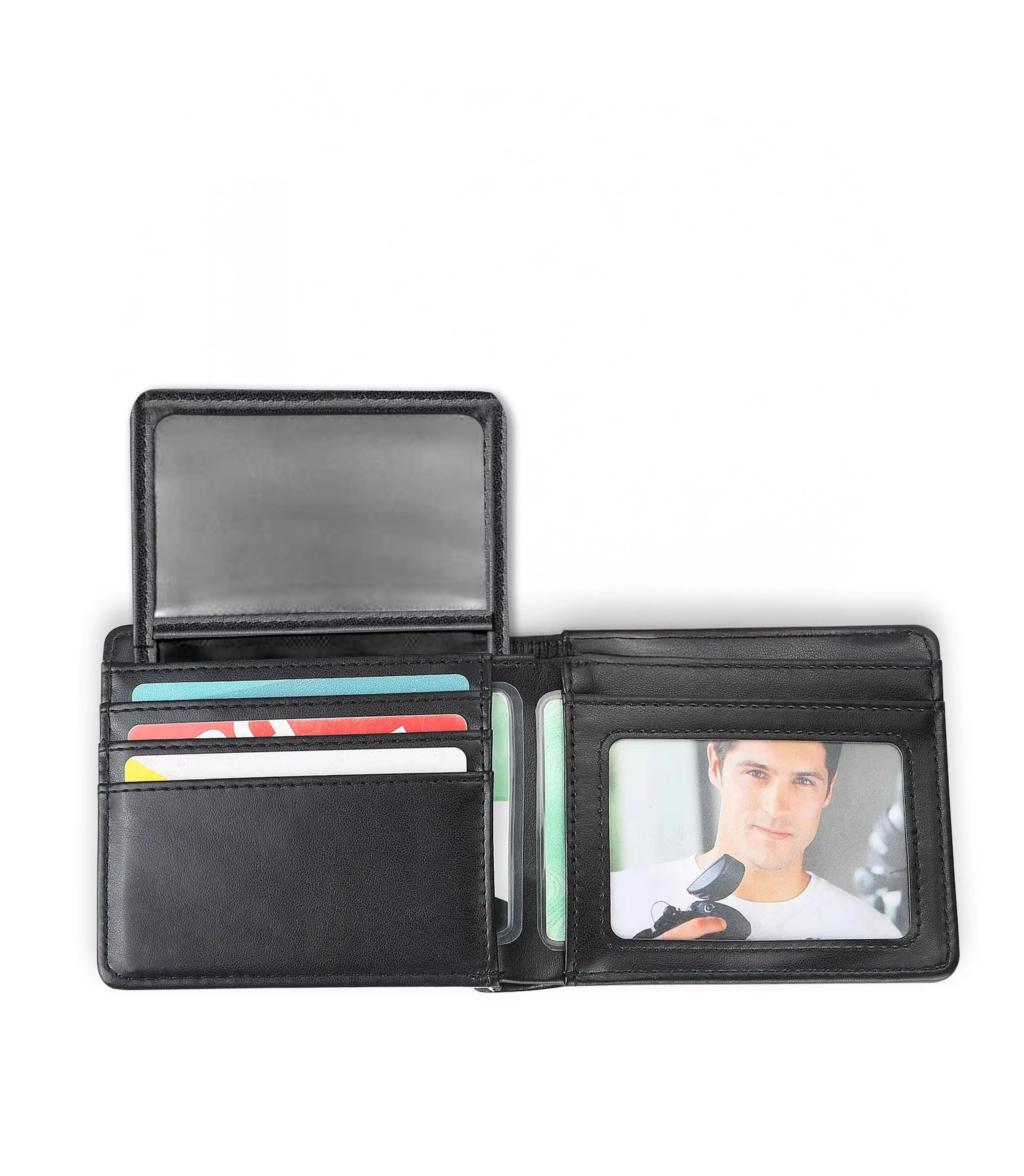We Are Yours No Returns Or Refunds - Fist Bump Design Folded Wallet - Personalized Gift For Dad, Father's Day | GR6 HD29 - Image 4
