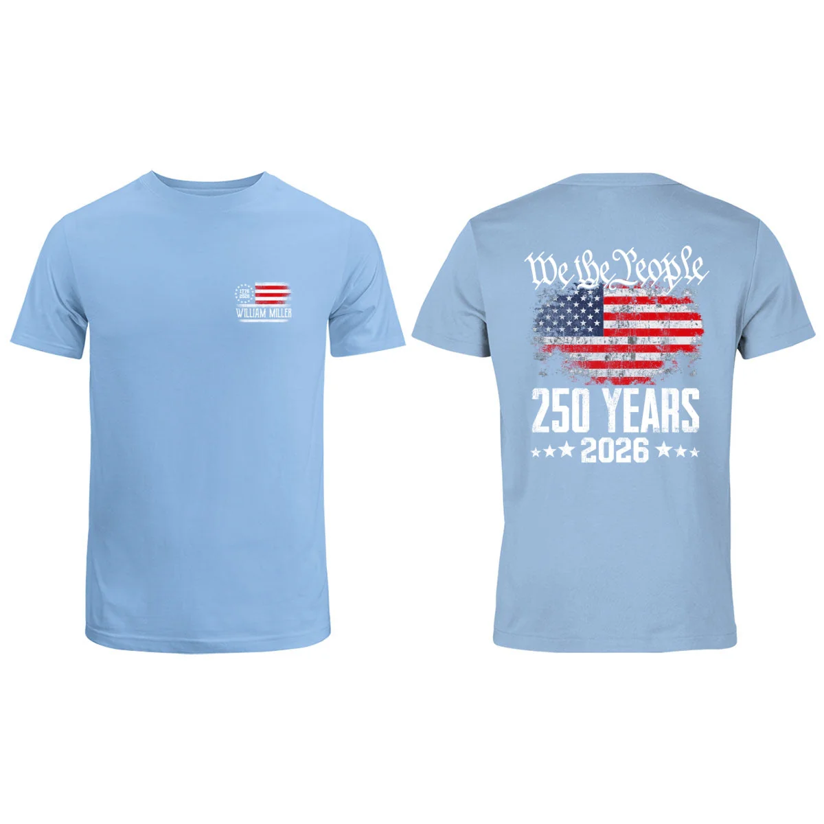 We The People 250 Years American Flag - Personalized Shirt - Gift For Patriots - Image 15