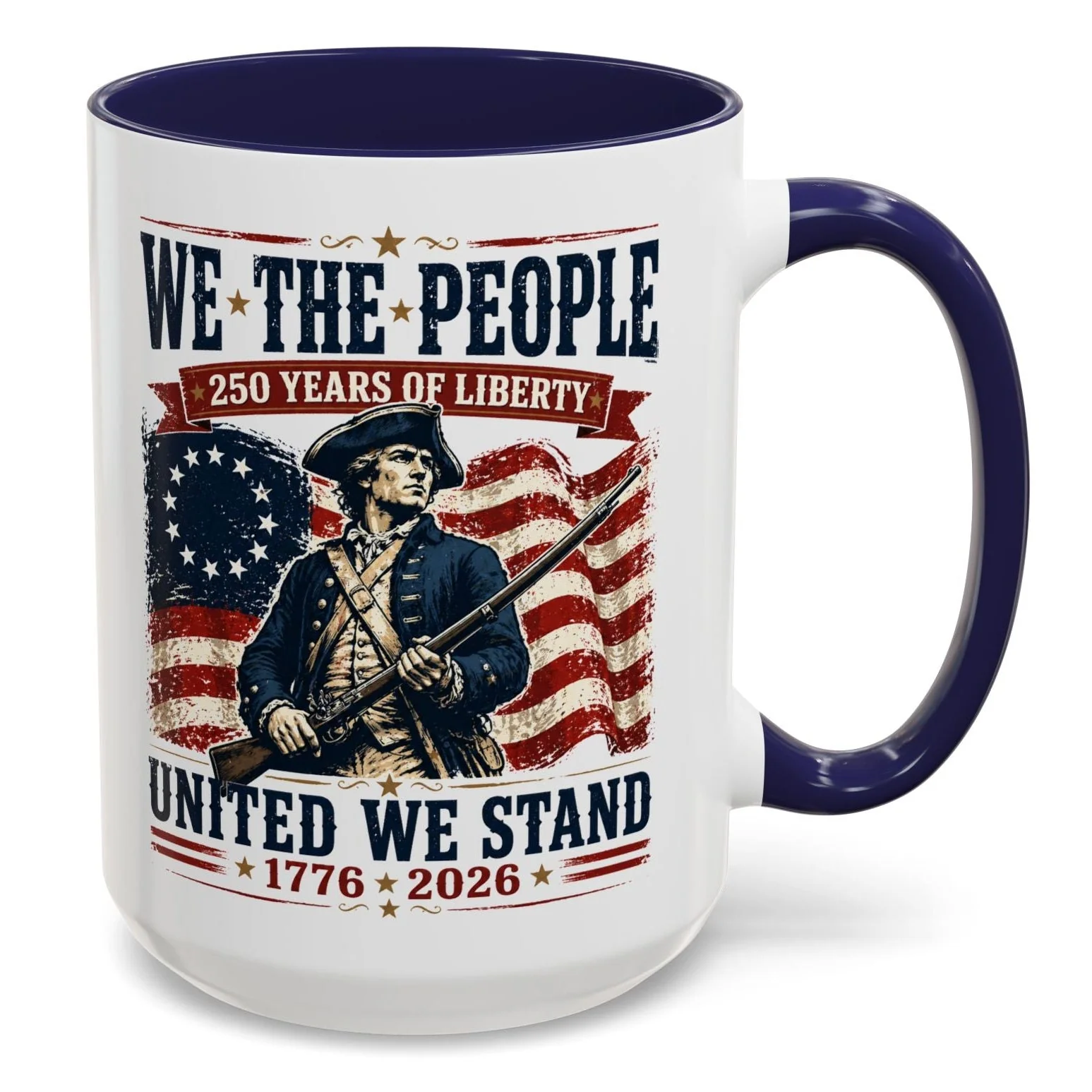 We The People 250 Years Of Liberty USA Commemorative - Patriotic Mug - Gift For Patriots - Image 2