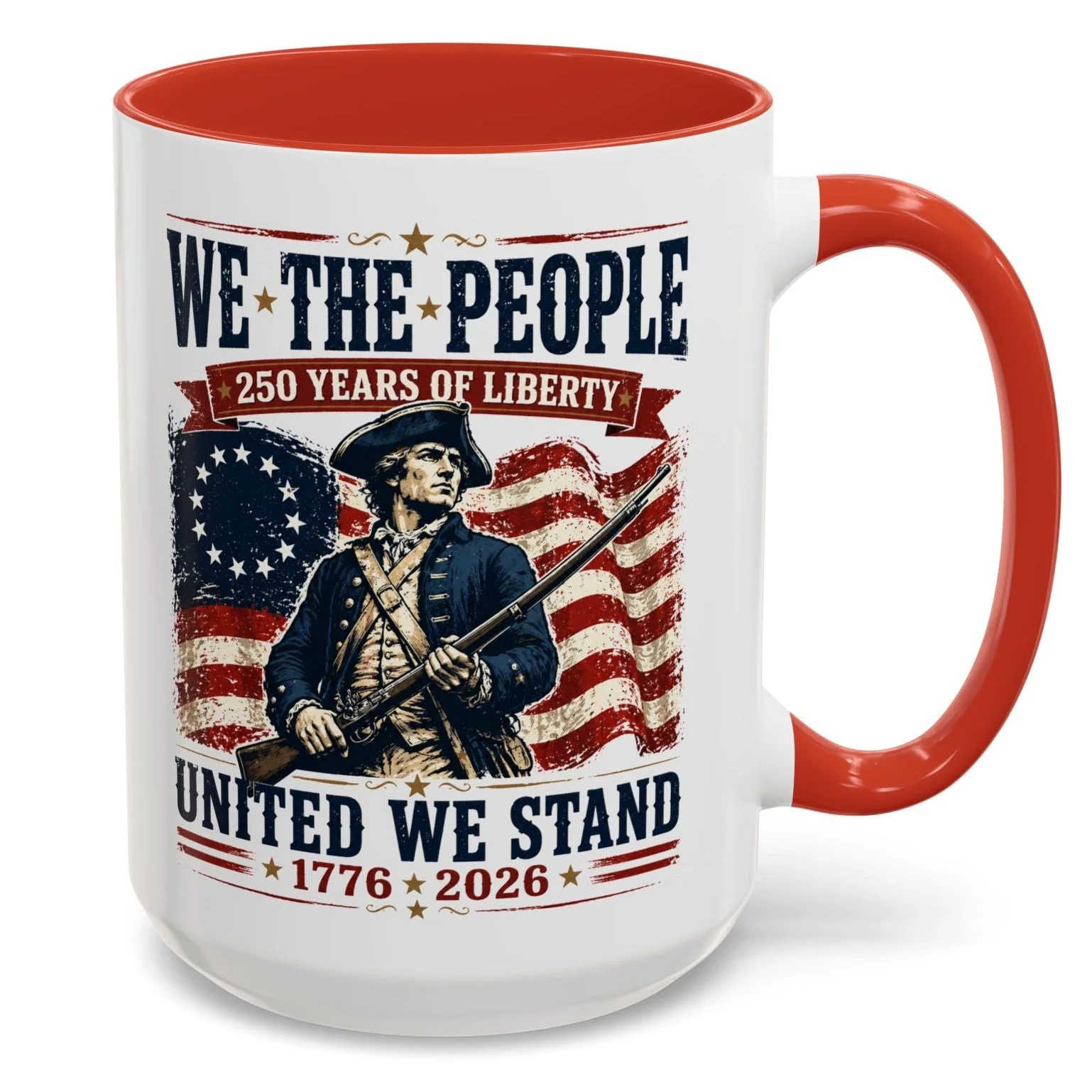 We The People 250 Years Of Liberty USA Commemorative - Patriotic Mug - Gift For Patriots - Image 3