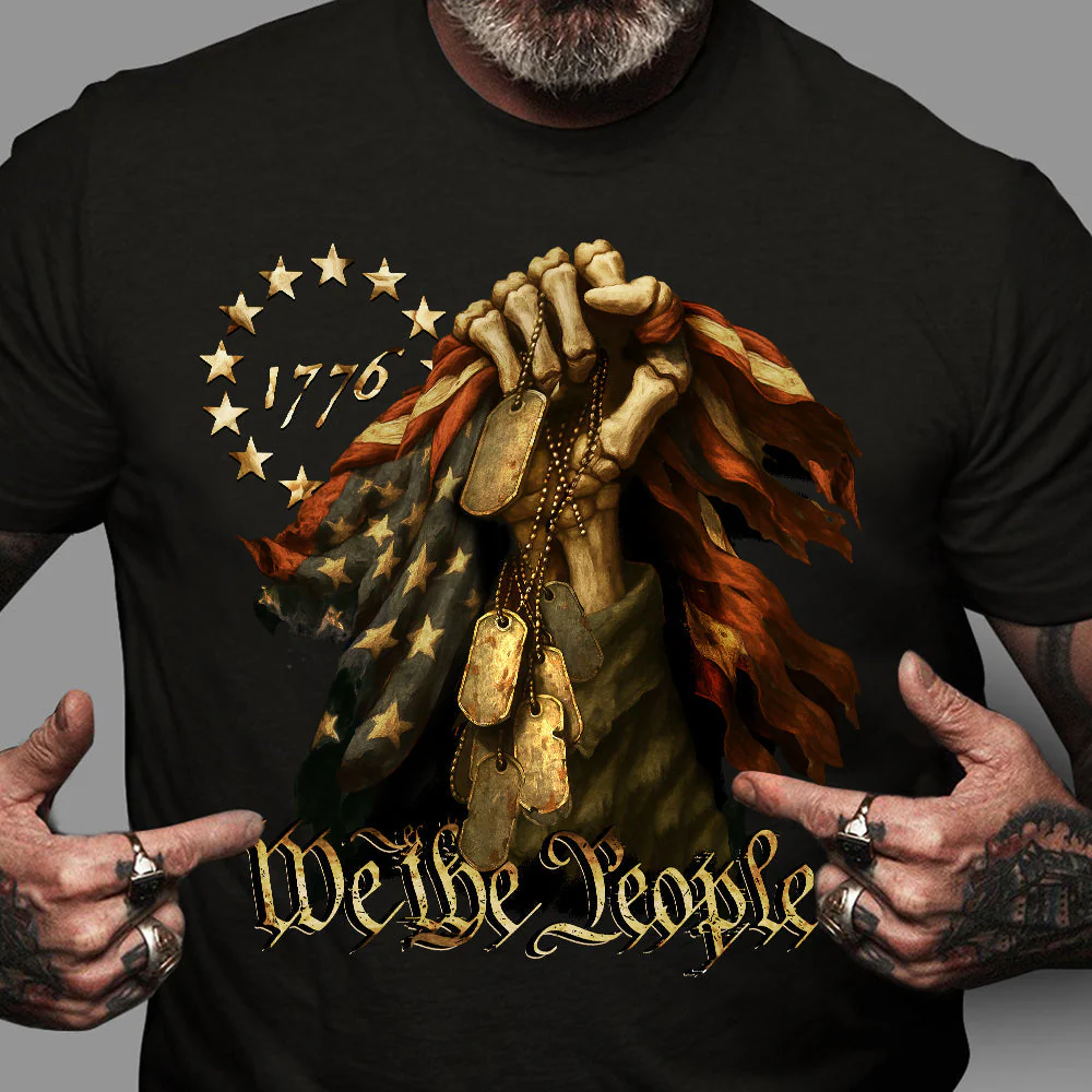 We The People USA Shirt - Gift For Patriotic, Veteran | HN02 - Image 3
